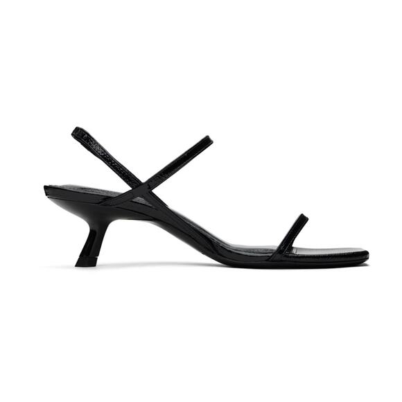 Anine Bing Black Strappy Sandals - Picture 1 of 5